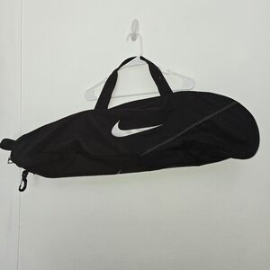 Nike Black Baseball Softball Sports Equipment Bag Large Swoosh Logo